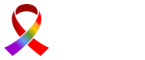 buddy polska, logotyp z tęczową kokardką